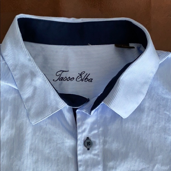 Men’s Tasso Elba Button Down Shirt - Picture 2 of 2